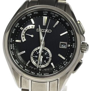 セイコー(SEIKO)のセイコー SEIKO SAGA287/8B63-0AV0 ブライツ クロノグラフ ソーラー電波 メンズ 良品 _792088(腕時計(アナログ))