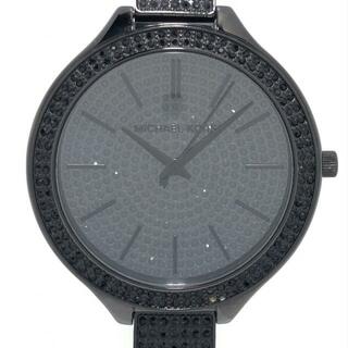 マイケルコース 腕時計 - MK-3318 黒
