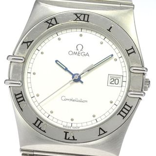 オメガ(OMEGA)のオメガ OMEGA コンステレーション デイト フラットベゼル クォーツ メンズ 保証書付き_792264(腕時計(アナログ))