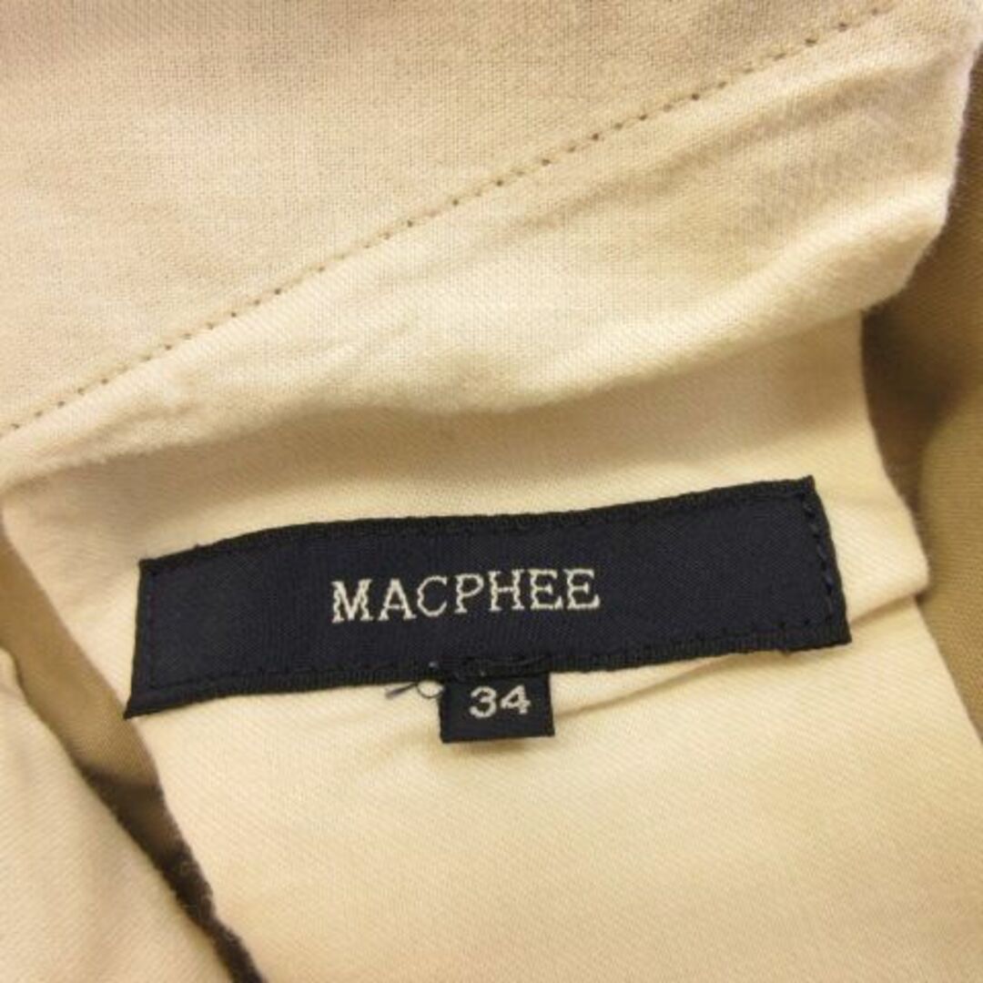 MACPHEE(マカフィー)のマカフィー MACPHEE トゥモローランド スキニーパンツ ベージュ 34 レディースのパンツ(スキニーパンツ)の商品写真