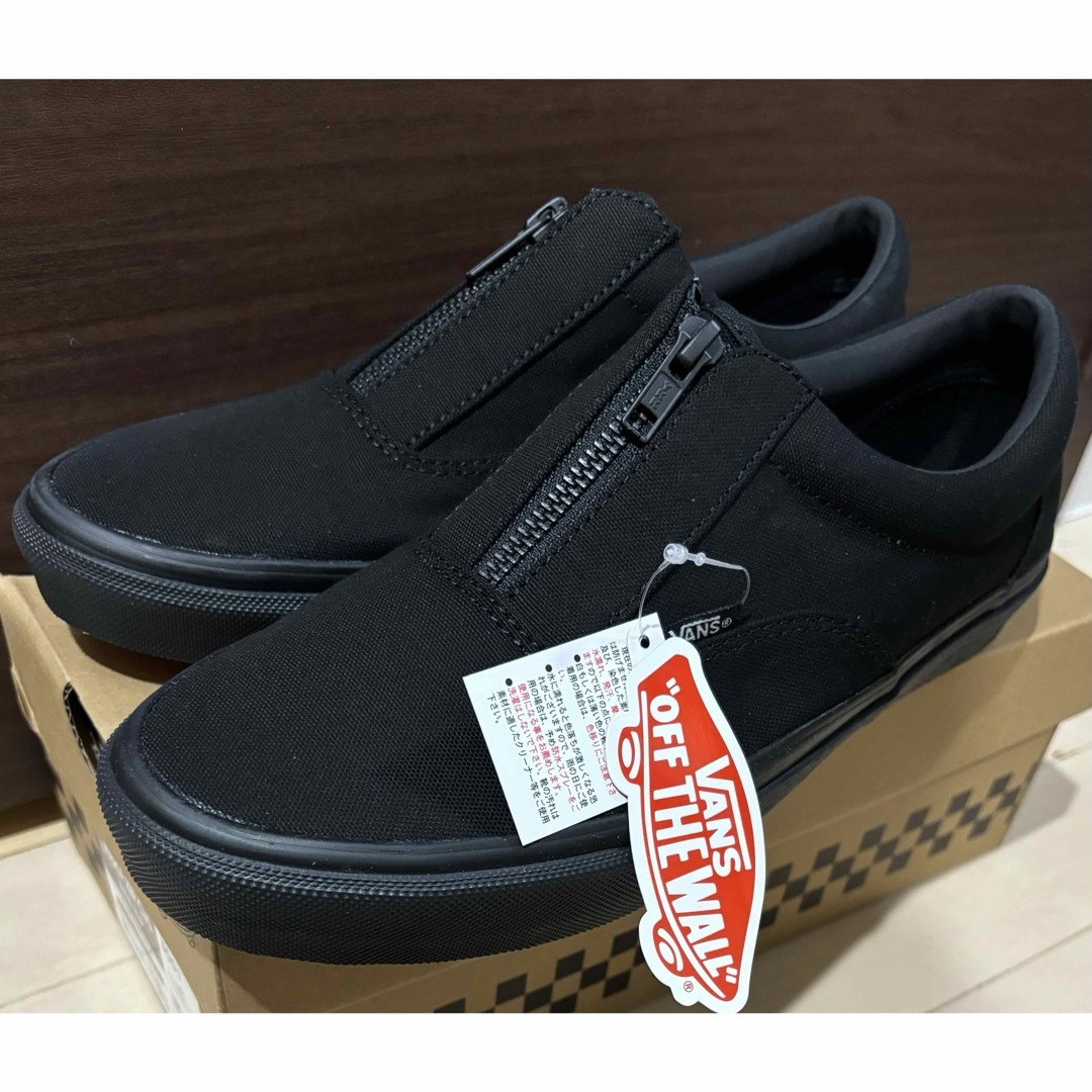 VANS(ヴァンズ)の25.5cm【VANS】ジップ　ERA（エラ）　ブラック レディースの靴/シューズ(スニーカー)の商品写真