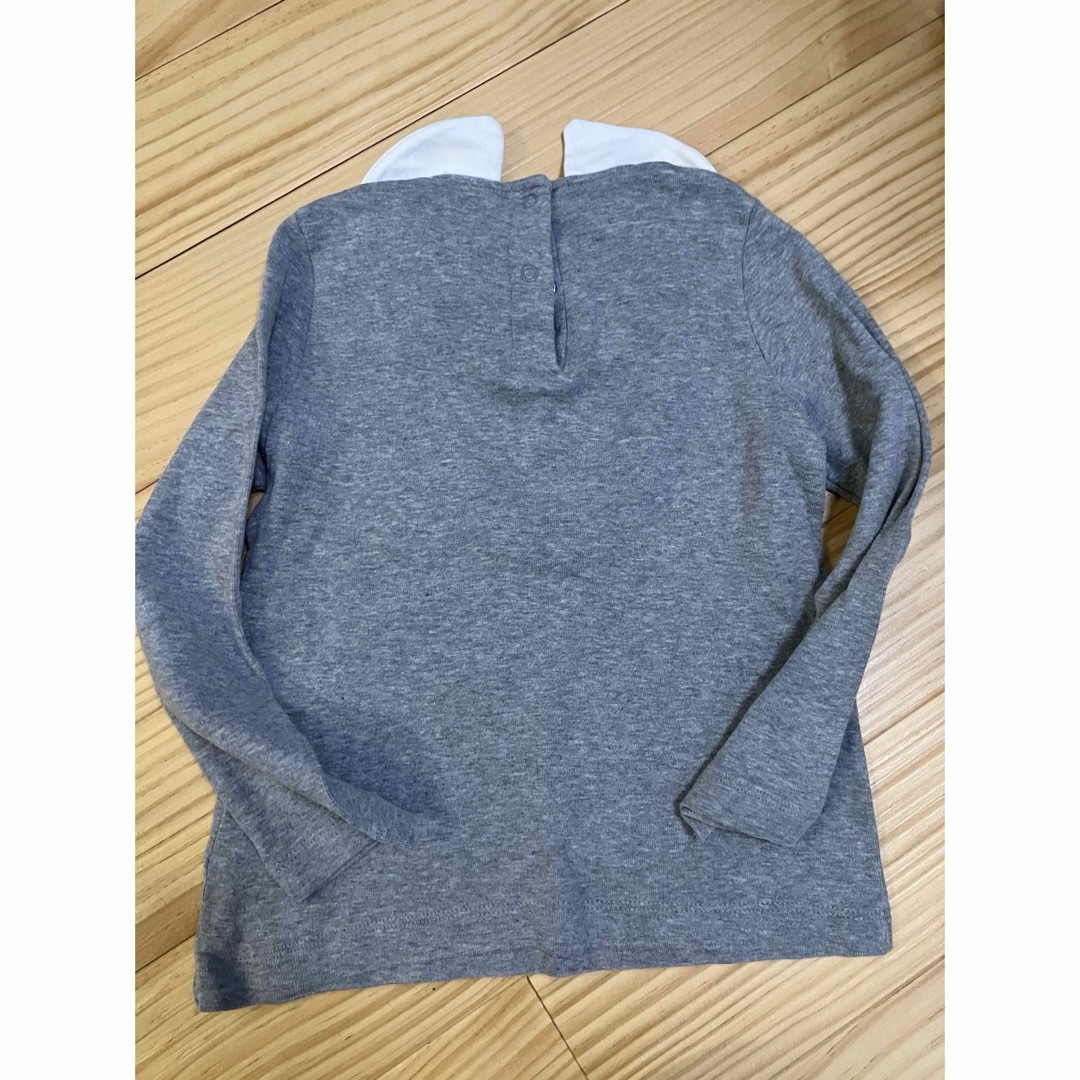 PETIT BATEAU(プチバトー)のプチバトー　長袖カットソー キッズ/ベビー/マタニティのキッズ服女の子用(90cm~)(Tシャツ/カットソー)の商品写真