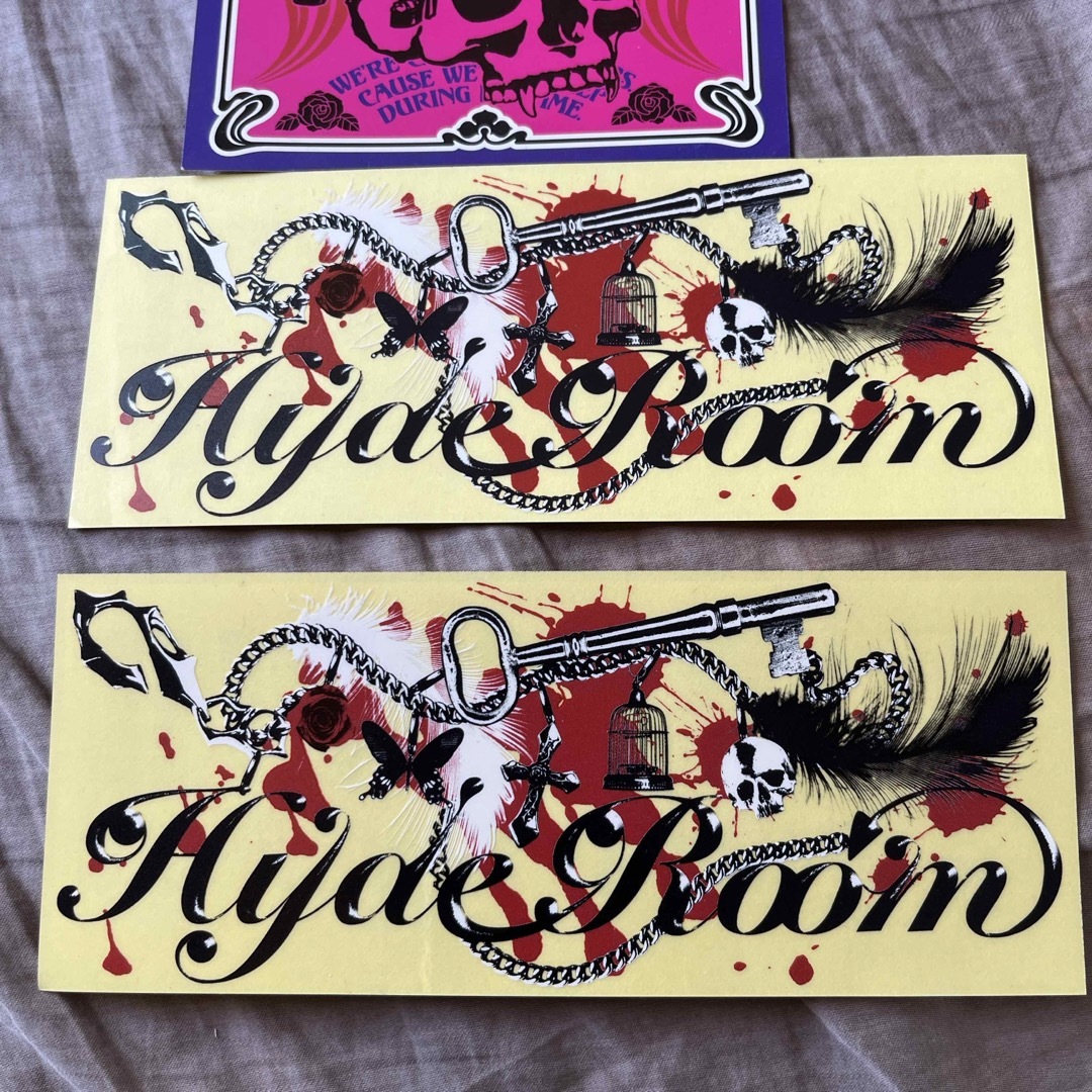 VAMPS HYDE ステッカー エンタメ/ホビーのタレントグッズ(ミュージシャン)の商品写真