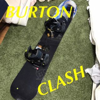 バートン(BURTON)のバートン CLASH 154 ビンディング付き‼️(ボード)