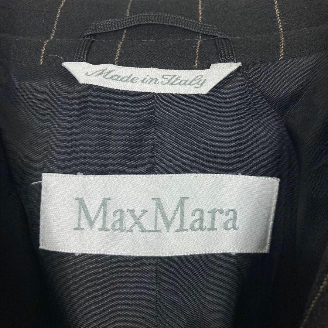 Max Mara(マックスマーラ)のマックスマーラ ストライプセットアップスーツ イタリア製 レディース36サイズ レディースのフォーマル/ドレス(スーツ)の商品写真