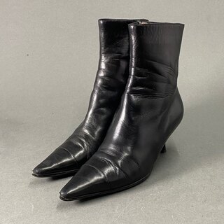 シャネル レインブーツ/長靴(レディース)（ブラック/黒色系）の通販 83