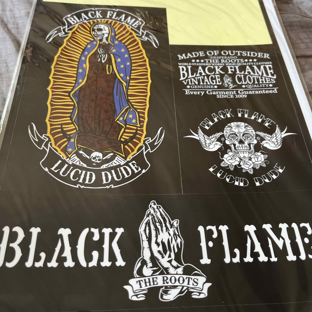 BLACK FLAME(ブラックフレイム)のBLACK FLAME ステッカー メンズのメンズ その他(その他)の商品写真