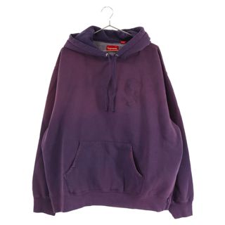 シュプリーム(Supreme)のSUPREME シュプリーム 23SS Overdyed S Logo Hooded Sweatshirt Sロゴ プルオーバーパーカー パープル(パーカー)