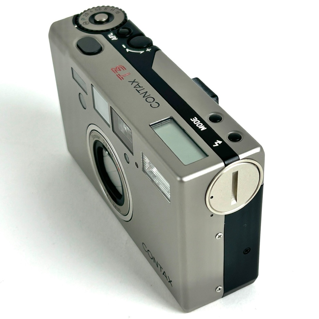 美品 Contax T3 シルバー ダブルティース 35mm フィルムカメラ 美品 Contax T3 シルバー ダブルティース 35mm フィルムカメラ