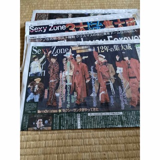 セクシー ゾーン(Sexy Zone)のsexyzone 東京ドーム記事切り抜き(印刷物)