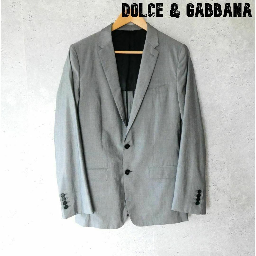 46㎝肩幅美品 Dolce&Gabbana MARTINI FIT テーラードジャケット