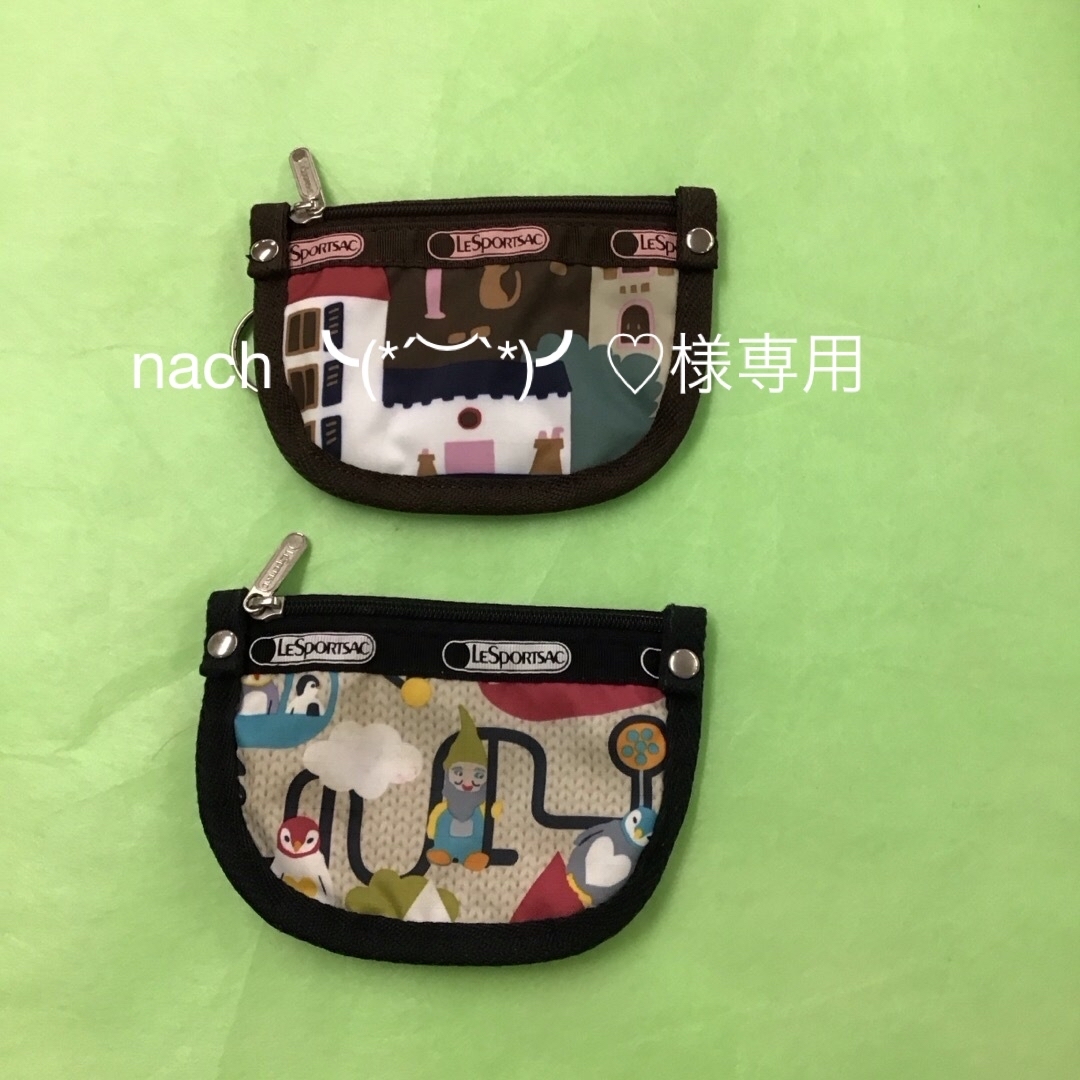 LeSportsac(レスポートサック)のレスポートサックコインケースKB2343、23412点まとめ売り レディースのファッション小物(財布)の商品写真