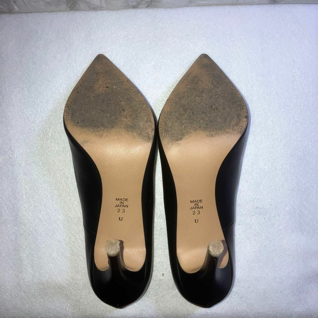 DIANA(ダイアナ)のダイアナ　パンプス　23㎝　ブラック　ポインテッドトゥ レディースの靴/シューズ(ハイヒール/パンプス)の商品写真
