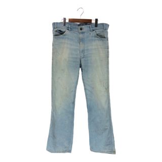 リーバイス(Levi's)のSALE///// 90年代 USA製 Levi's リーバイス WITH A SKOSH MORE ROOM デニムパンツ アメカジ オレンジタブ ブルー (メンズ W33 L31)  P3621(デニム/ジーンズ)