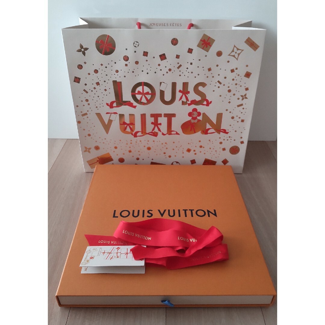 LOUIS VUITTON - LOUISVUITTON ショッパー＆ 化粧箱 ＆ メッセージ