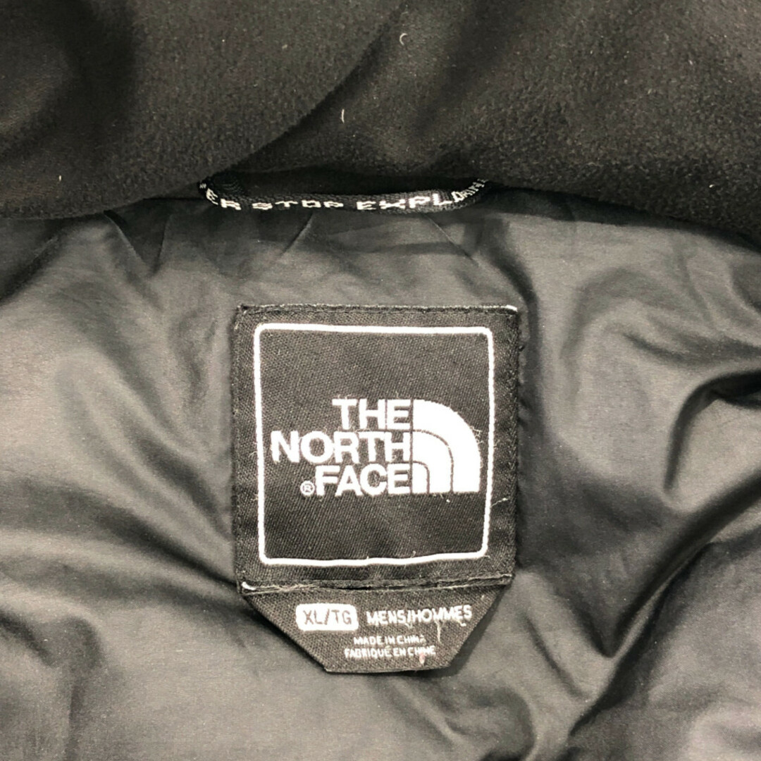 THE NORTH FACE(ザノースフェイス)のSALE///// THE NORTH FACE ノースフェイス VOSTOK ANTARCTICA ダウンジャケット 防寒  アウトドア 700フィル ブラック (メンズ XL)  P3673 メンズのジャケット/アウター(スタジャン)の商品写真