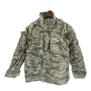 SALE///// 2000年代～ 米軍実物 U.S.AIRFORCE  GORE-TEX ゴアテックス ジャケット 防水 ミリタリー ABUカモ (メンズ SMALL-SHORT)  P3683(ミリタリージャケット)