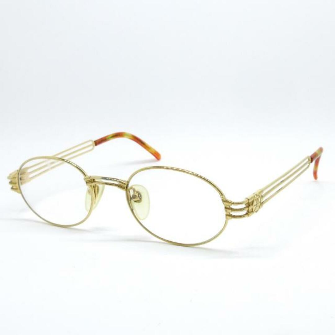 Jean-Paul GAULTIER(ジャンポールゴルチエ)のゴルチエ メガネ - 57-5107 ゴールド レディースのファッション小物(サングラス/メガネ)の商品写真