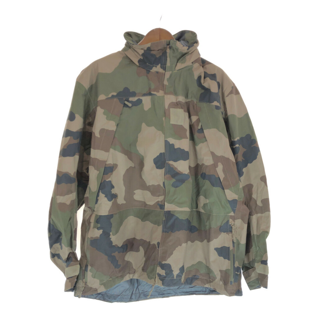 SALE///// フランス軍 GORE-TEX ゴアテックス パーカー ジャケット ミリタリー ヨーロッパ古着 CCEカモ (メンズ 128L)  P3698 メンズのジャケット/アウター(ミリタリージャケット)の商品写真