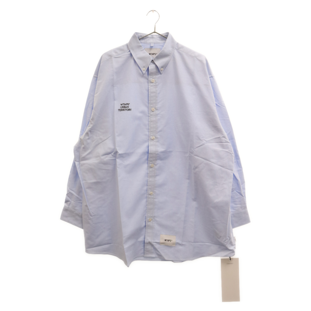 SカラーWTAPS 22aw BD 01 LS COTTON. OXFORD. WUT - ポロシャツ