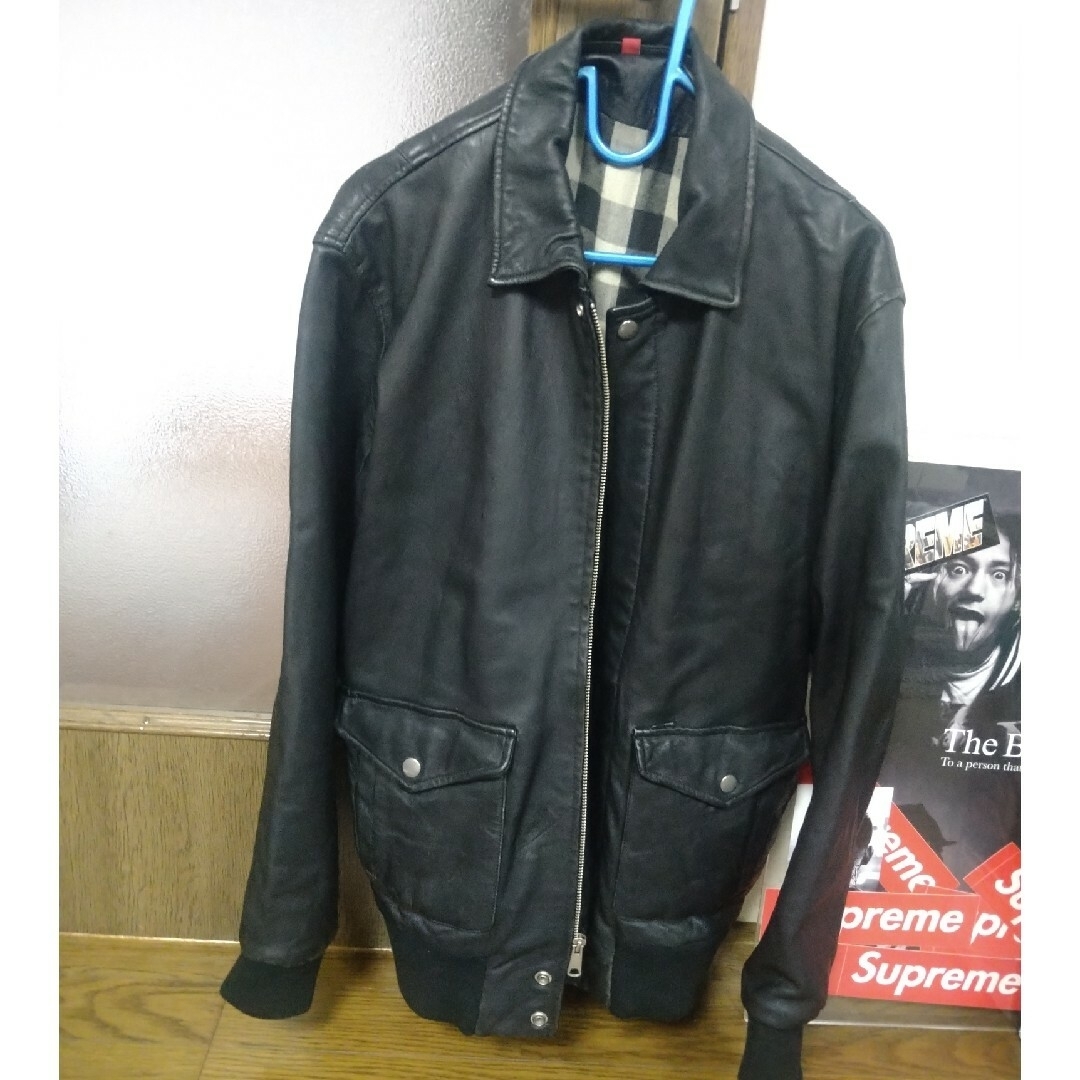 レザージャケットSupreme Bomberjacket レザージャケット