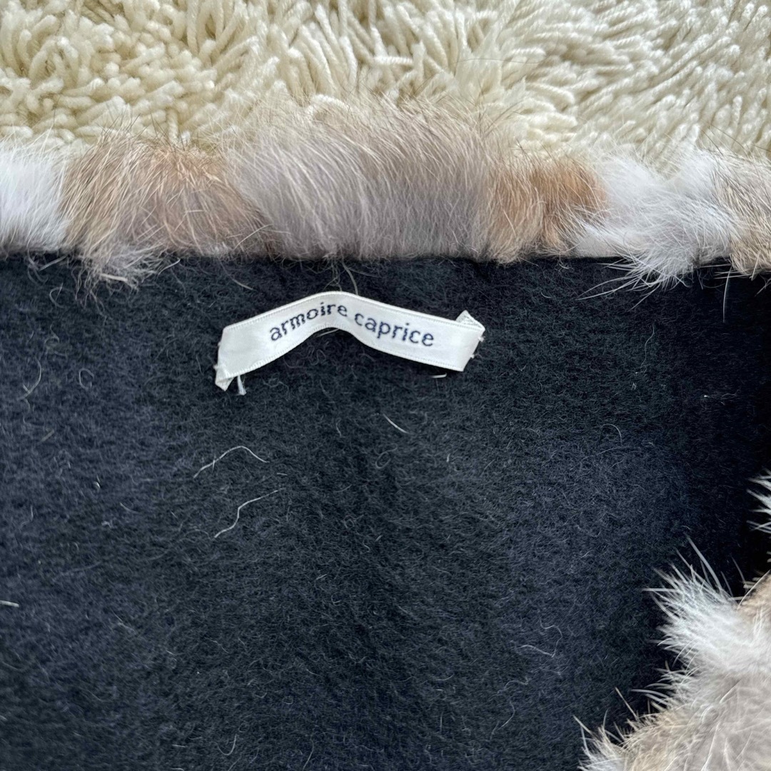 armoire caprice(アーモワールカプリス)のファーのマフラー レディースのファッション小物(マフラー/ショール)の商品写真