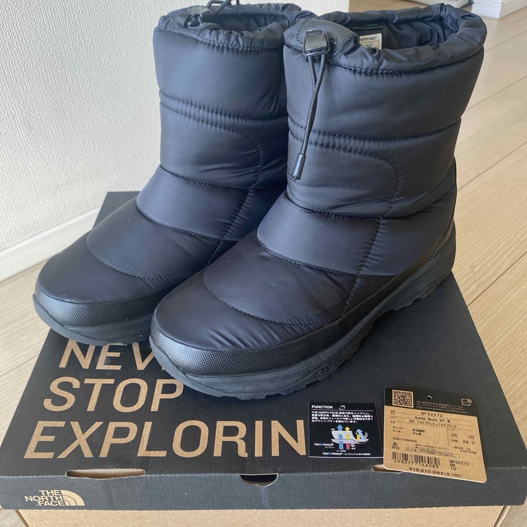 先行販売 ノースフェイス ブーツNUPTSE BOOTIE NF52272 | www