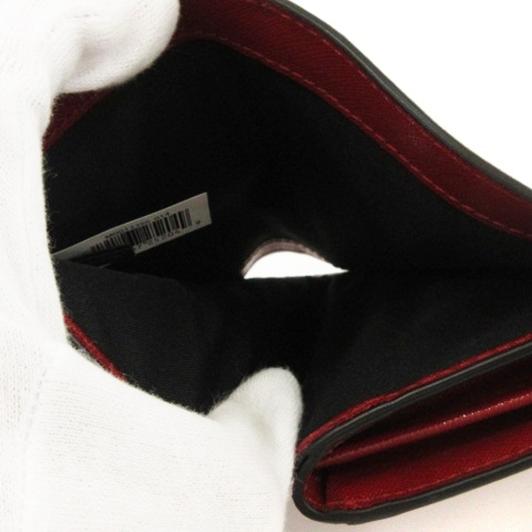 MARC JACOBS(マークジェイコブス)のマークジェイコブス スナップショット 財布 M0013356 黒 ボルドー系 レディースのファッション小物(財布)の商品写真