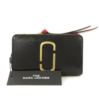 マークジェイコブス(MARC JACOBS)のマークジェイコブス スナップショット 財布 M0013356 黒 ボルドー系(財布)