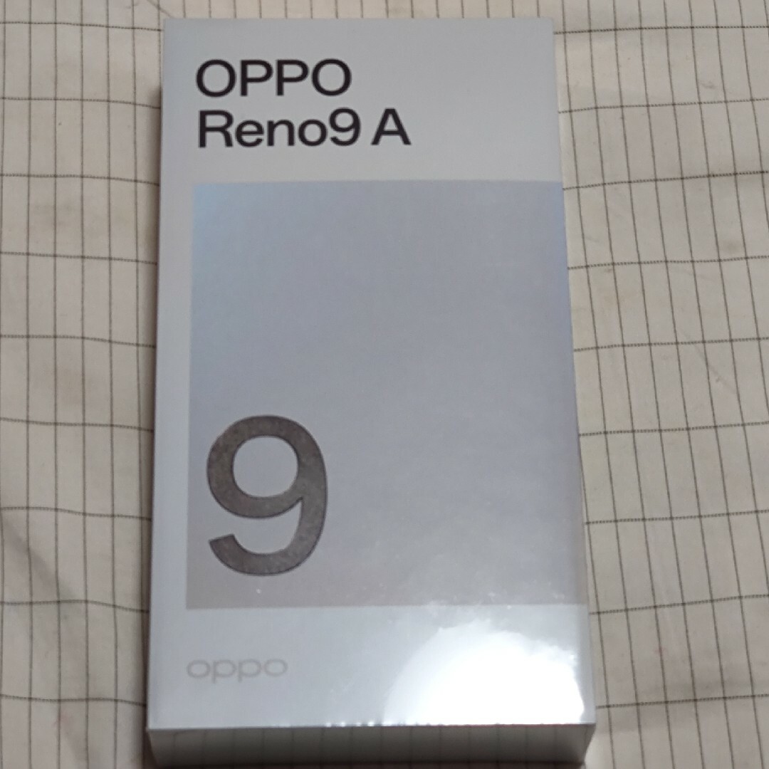 未開封新品「OPPO Reno9 A ワイモバイル」ナイトブラックスマホ/家電/カメラ