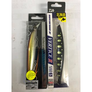 シマノ(SHIMANO)の[海サクラマス]シマノサイレントアサシン&ダイワショアラインシャイナー北海道限定(ルアー用品)