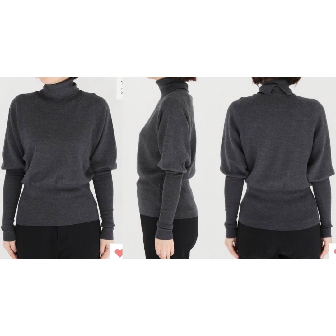 美品　Uhr  High Neck Pullover Knit  ニット