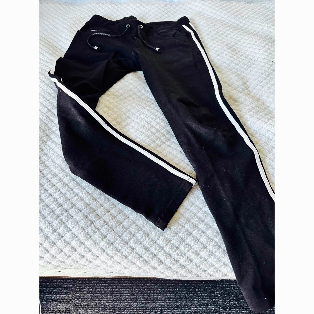 RESOUND CLOTHING スーパータイトテーパードラインパンツ / 黒