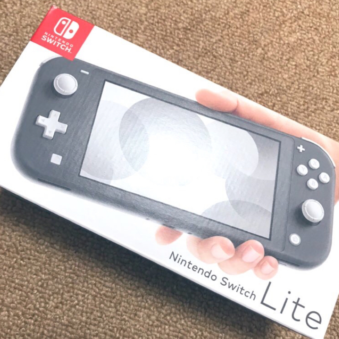 Nintendo Switch - Nintendo Switch lite 本体 グレー 任天堂 新品の