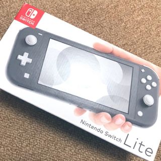 Nintendo Switch - 【未開封】Nintendo Switch Liteグレー（ケース付き