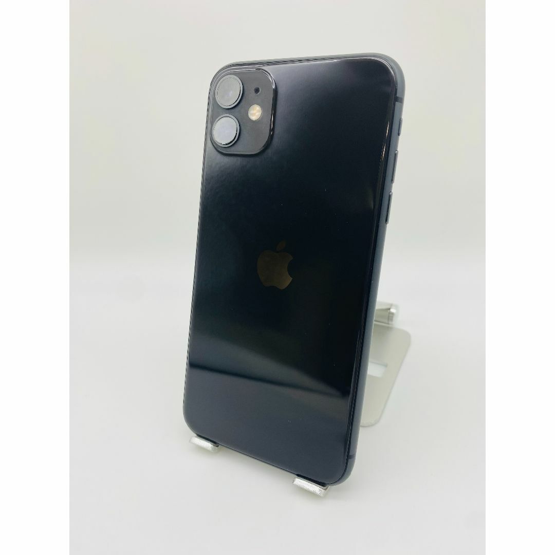 049 iPhone11 256GB ブラック/シムフリー/新品バッテリー