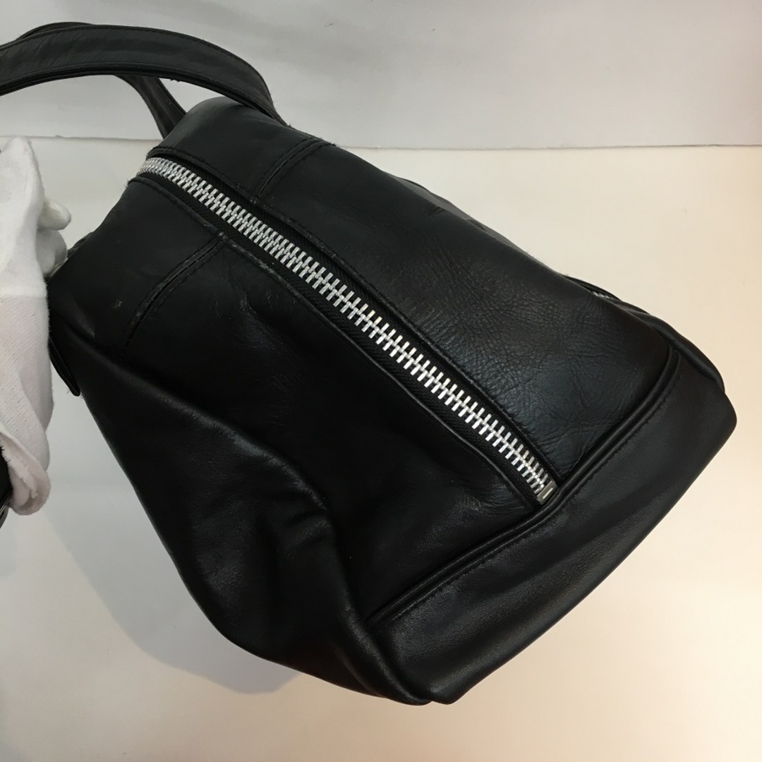 schott(ショット)のSchott RIDERS BOSTON BAG ショット ライダース ボストンバッグ ブラック レザー 革 A4【7037-004】 メンズのバッグ(ボストンバッグ)の商品写真