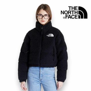 ザノースフェイス(THE NORTH FACE)の【新品】 ノースフェイス ボアパイル ヌプシジャケット XXL ブラック(ダウンジャケット)