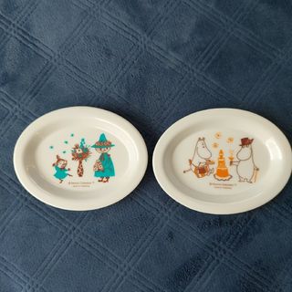 ムーミン(MOOMIN)のムーミンプレート　２枚組(食器)