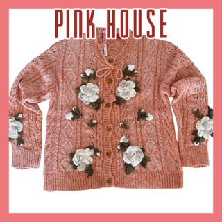 ピンクハウス 薔薇 カーディガン(レディース)の通販 75点 | PINK