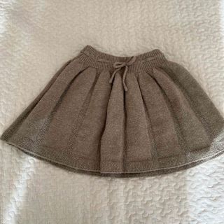 ザラキッズ(ZARA KIDS)のzara kids ニットスカート　3-4y 104cm(スカート)