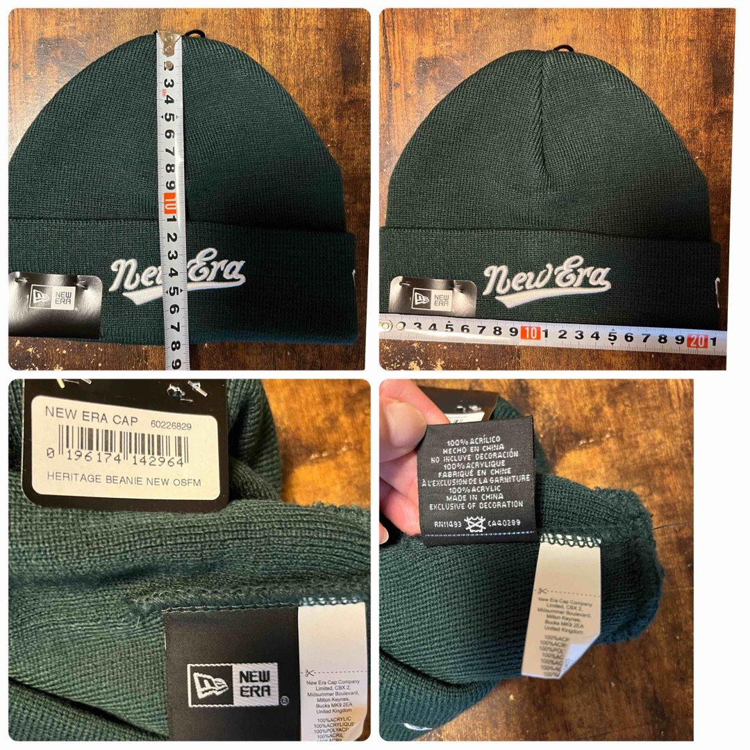 NEW ERA(ニューエラー)のnew eraロゴニットキャップ メンズの帽子(ニット帽/ビーニー)の商品写真