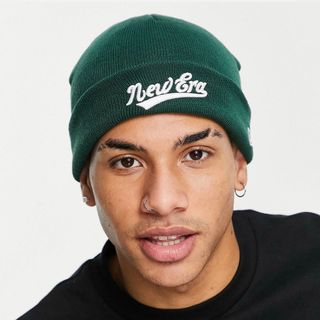 ニューエラー(NEW ERA)のnew eraロゴニットキャップ(ニット帽/ビーニー)