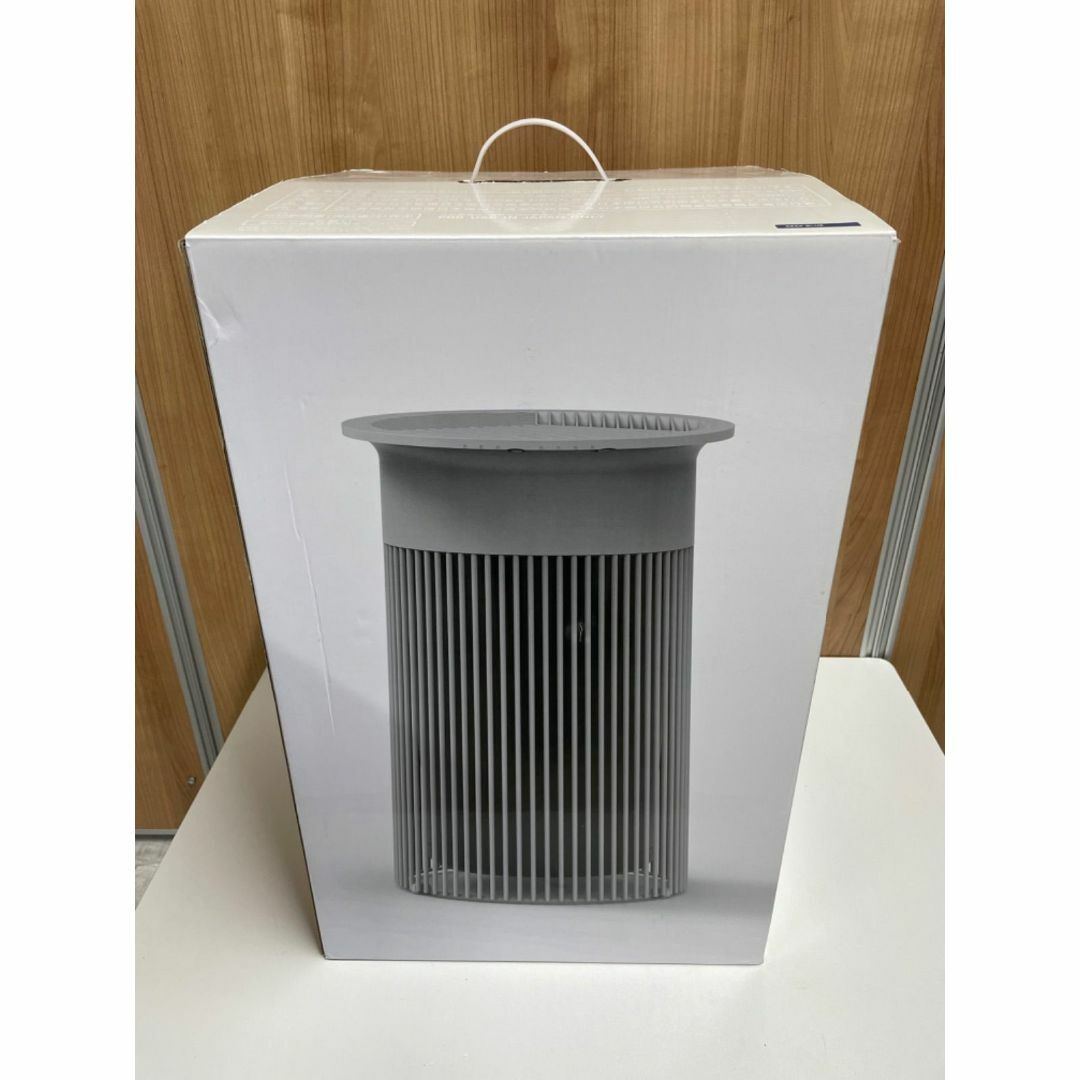 ±0(プラスマイナスゼロ)の【中古美品】プラスマイナス0 空気清浄機 Air Purifier C030 XQH-C030 2018年製　ディープブルー スマホ/家電/カメラの生活家電(空気清浄器)の商品写真