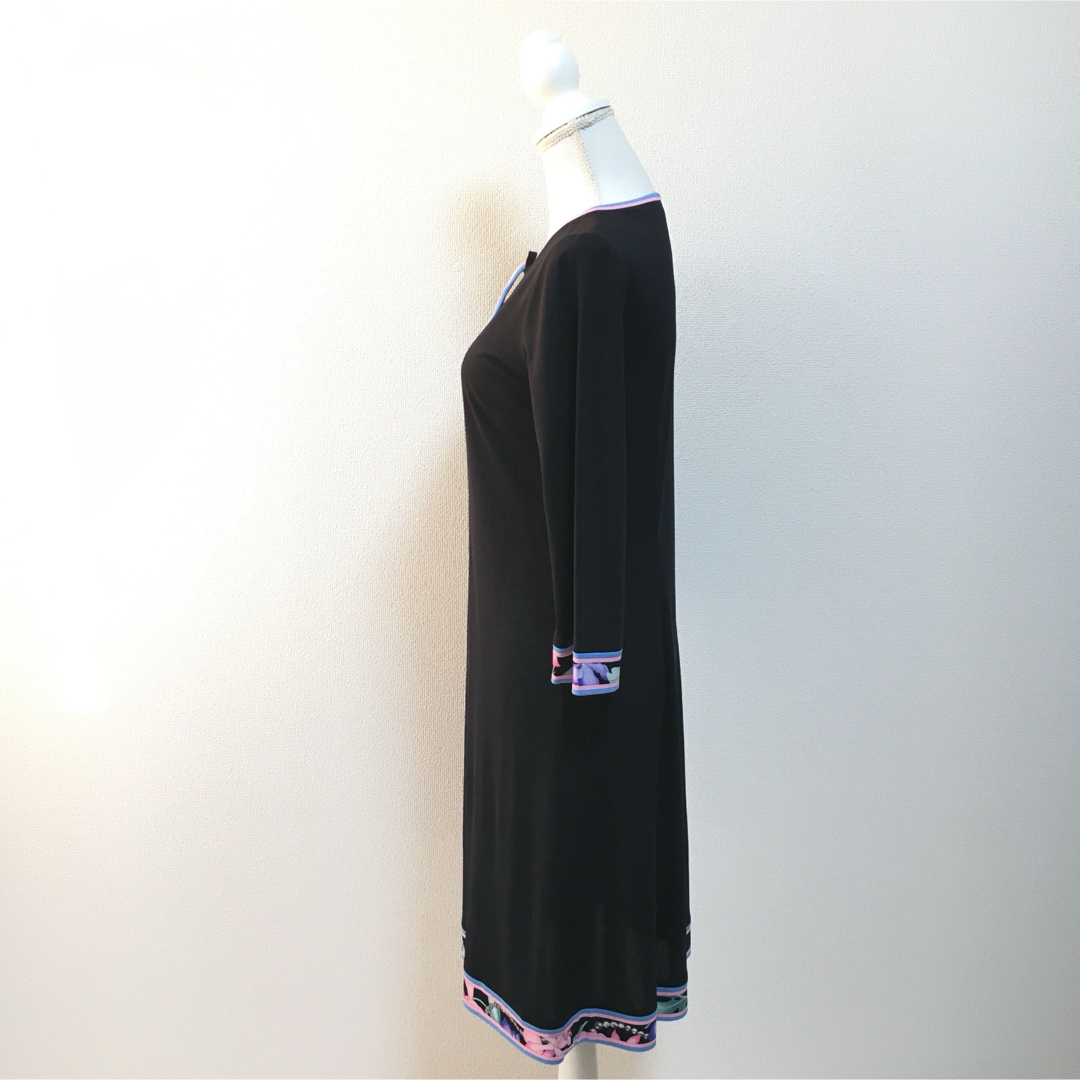 美品　LEONARD レオナール 近年モデル　ロング　ドレス　ワンピース