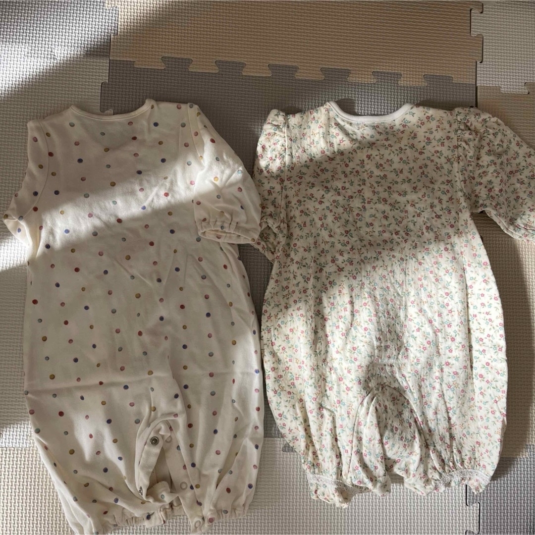 50-70cm 女の子ロンパース　ロンパース　 キッズ/ベビー/マタニティのベビー服(~85cm)(ロンパース)の商品写真