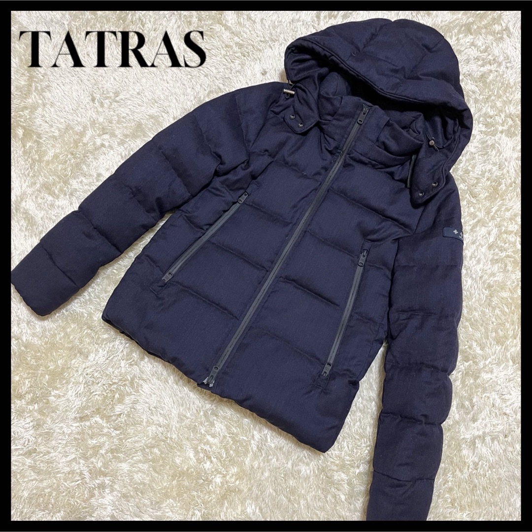 ダウンジャケット✨美品✨TATRAS アゴルド ダウンジャケット ネイビー 01  21-22