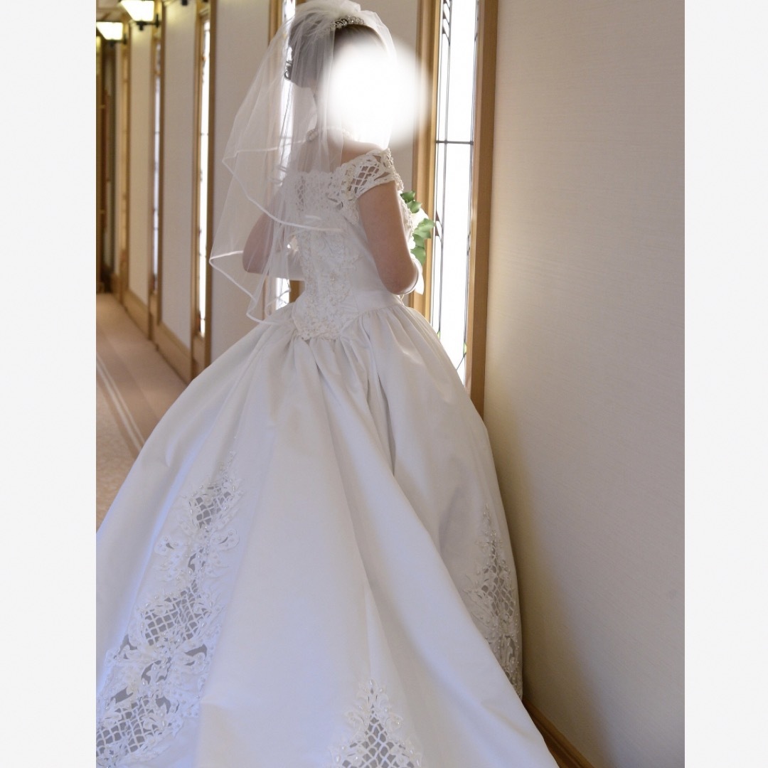 花嫁◆ウェディングドレス　パール　上品　結婚式 二次会 披露宴 パーティー　前撮り