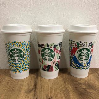 スタバ(Starbucks Coffee) プラスチック（ホワイト/白色系）の通販 100