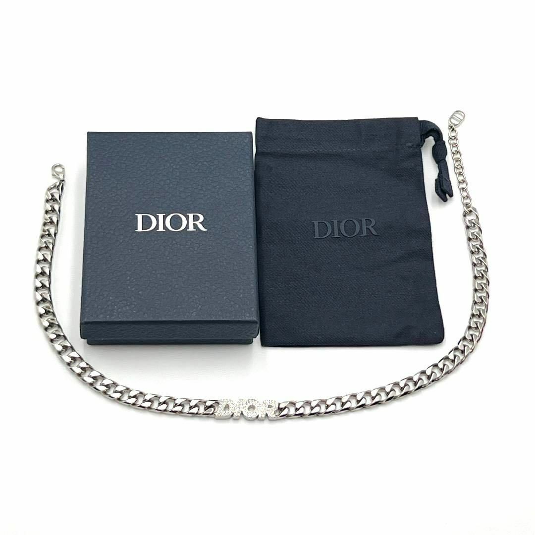 Christian Dior(クリスチャンディオール)の【人気売切・未使用】ディオール　DIOR　チェーンリンク ネックレス　ペンダント メンズのアクセサリー(ネックレス)の商品写真